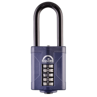 SQUIRE CP60 Series Recodable 60mm Combination Padlock Long Shackle  - Black