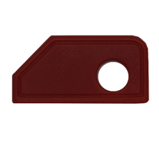 EVVA EPS Coloured Key Caps Small  - Red