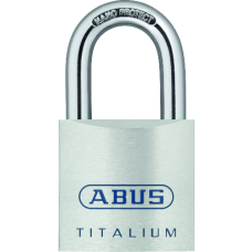 ABUS Titalium 80TI Series Open Shackle Padlock 45mm Keyed To Differ 80TI/45  - Silver