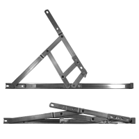 SECURISTYLE Defender Restricted Friction Hinge Top Hung 13mm 400mm 16 Inch X 13mm - Stainless Steel