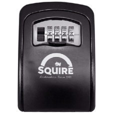 SQUIRE Key Keep Wall Mounted Key Safe  - Black