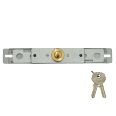 ILS Prefer Extra Slimline 3227 Centre Shutter Lock 210mm x 31mm 196mm ILS.3227 - Polished Brass