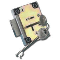 WALSALL LOCKS `ACE` S1311 7 Lever Safe Lock Non Key Retaining - Grey