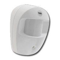 YALE EF-PETPIR Easy Fit Wirefree Pet Friendly PIR Detector Single Unit