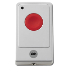 YALE EF-PB Easy Fit Wirefree Panic Button Red Button - White