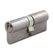 EVVA EPS DZ Double Euro Cylinder 21B 72mm 36-36 31-10-31 Keyed To Differ  - Nickel Plated
