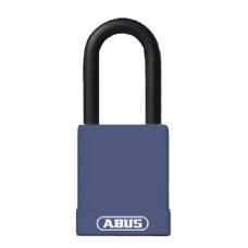 ABUS 74 Series Lock Out Tag Out Coloured Aluminium Padlock  - Blue