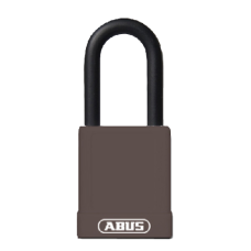 ABUS 74 Series Lock Out Tag Out Coloured Aluminium Padlock  - Brown