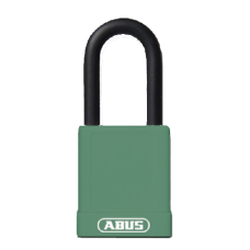 ABUS 74 Series Lock Out Tag Out Coloured Aluminium Padlock  - Green