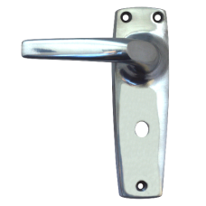 KENRICK 300 301 Plate Mounted Lever Furniture Lever Latch - Silver