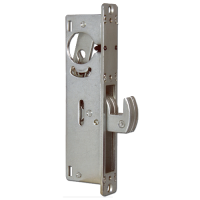 ALPRO 5218 Screw-In Mortice Hookbolt Case 25mm Backset - Satin Anodised Aluminium