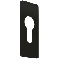 ALPRO Euro Escutcheon  - Black