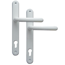 FAB & FIX Balmoral 92PZ Lever/Lever UPVC Furniture - 265mm Fixings  - White