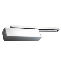 BRITON 2320 & 2321 Size 2-4 Cam Action Door Closer Pull / Push Softline Cover - Satin Stainless Steel