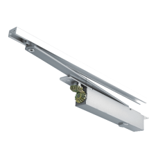 BRITON 2400 Size 2-4 Concealed Cam Action Door Closer  - Satin Stainless Steel