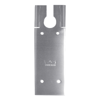 DORMAKABA Cover Plate To Suit BTS80  - Stainless Steel