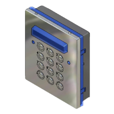 VIDEX 4800 Keypad Module To Suit 4000 Series 4800 SS - Stainless Steel