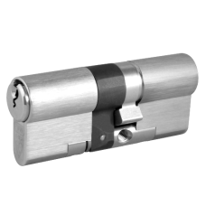 EVVA EPS 3* Snap Resistant Euro Double Cylinder 72mm 41Ext-31 36-10-26 Keyed To Differ 21B - Nickel Plated