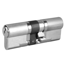 EVVA EPS 3* Snap Resistant Euro Double Cylinder 82mm 46Ext-36 41-10-31 Keyed To Differ 21B - Nickel Plated