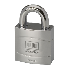 UNION SH60SO High Security Open Shackle Steel Padlock J-SH60SO-6P 60mm 6 Pin - Chrome Plated