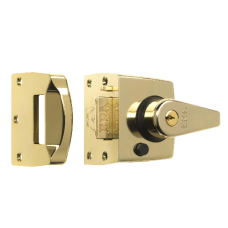 ERA 1830 & 1930 Auto Deadlocking Nightlatch 40mm  - Polished Brass