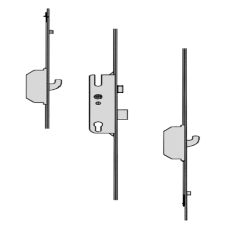 GU Secury Europa 2R/2SH 1050 Multipoint Lock - 2 Hook 2 Roller 35/92 Standard 6-32602-02-0-1