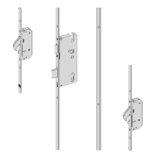 WINKHAUS AV2 Heritage Auto Locking Lever Operated Latch & Deadbolt 16mm Flat - 2 Hook 45/92 Left Handed