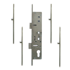 LOCKMASTER Lever Operated Latch & Deadbolt Single Spindle - 4 Roller 35/92-62
