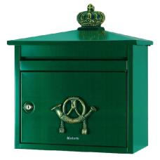 BRABANTIA B210 Classic Style Post Box  - Green