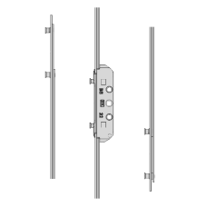 MACO GR RAIL Twin Espag Rod 20mm 800mm GR4 202696