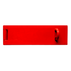 MORGAN ACS150 Hasp & Staple To Suit ACL Padlock ACL150 Hasp & Staple - Red (Powder Coated)