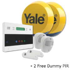 YALE EF-KIT2-DC1X2 Alarm Kit with 2 x Free Dummy CCTV Cameras EF KIT2 DC1X2