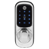 YALE Keyless Connected Smart Lock  - Chrome Plated