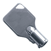 VANDERBILT INDUSTRIES Radial Key For V42 Keypad (Formerly K42) Key No. 003 - Silver