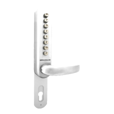 BORG LOCKS BL6100 Narrow Style Digital Lock With UPVC Extension  - White