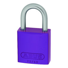 ABUS 72LL/40 Anti-Rust Love Lock Padlock  - Lilac