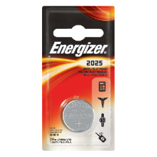 ENERGIZER CR2025 3V Lithium Coin Cell Battery