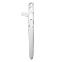 SECURISTYLE Virage Offset Cockspur Espag Handle 21mm Right Handed Non-Locking  - White