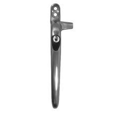 SECURISTYLE Virage Offset Cockspur Espag Handle 9mm Left Handed Locking  - Silver