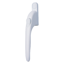 SECURISTYLE Virage In Line Espag Handle 40mm Non-Locking  - White