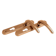 FAB & FIX Windsor 92 Lever/Lever UPVC Furniture  - Bronze