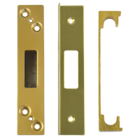 LEGGE N5641 & N5761 Deadlock Rebate 13mm  - Polished Brass