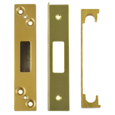 LEGGE N5641 & N5761 Deadlock Rebate 13mm  - Polished Brass