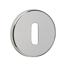 URFIC Easy Click Standard Key Escutcheon  - Polished Nickel