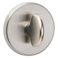 URFIC Easy Click Bathroom Turn and Release  - Satin Nickel