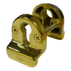 YALE High Security Cylinder Pull To Suit Lockmaster KeyTurn  - Polished Brass