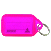 KEVRON ID38 Tags Bag of 50 Fluorescent Hot Pink x 50 - Fluorescent Pink