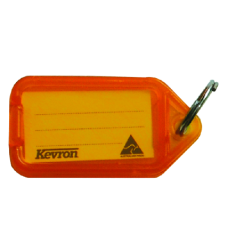 KEVRON ID38 Tags Bag of 50 Fluorescent  x 50 - Fluorescent Orange