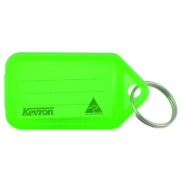 KEVRON ID38 Tags Bag of 50 Fluorescent  x 50 - Fluorescent Green