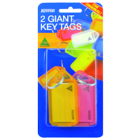 KEVRON ID30 Giant Tags Blister Pack 2 pcs   - Assorted Colours